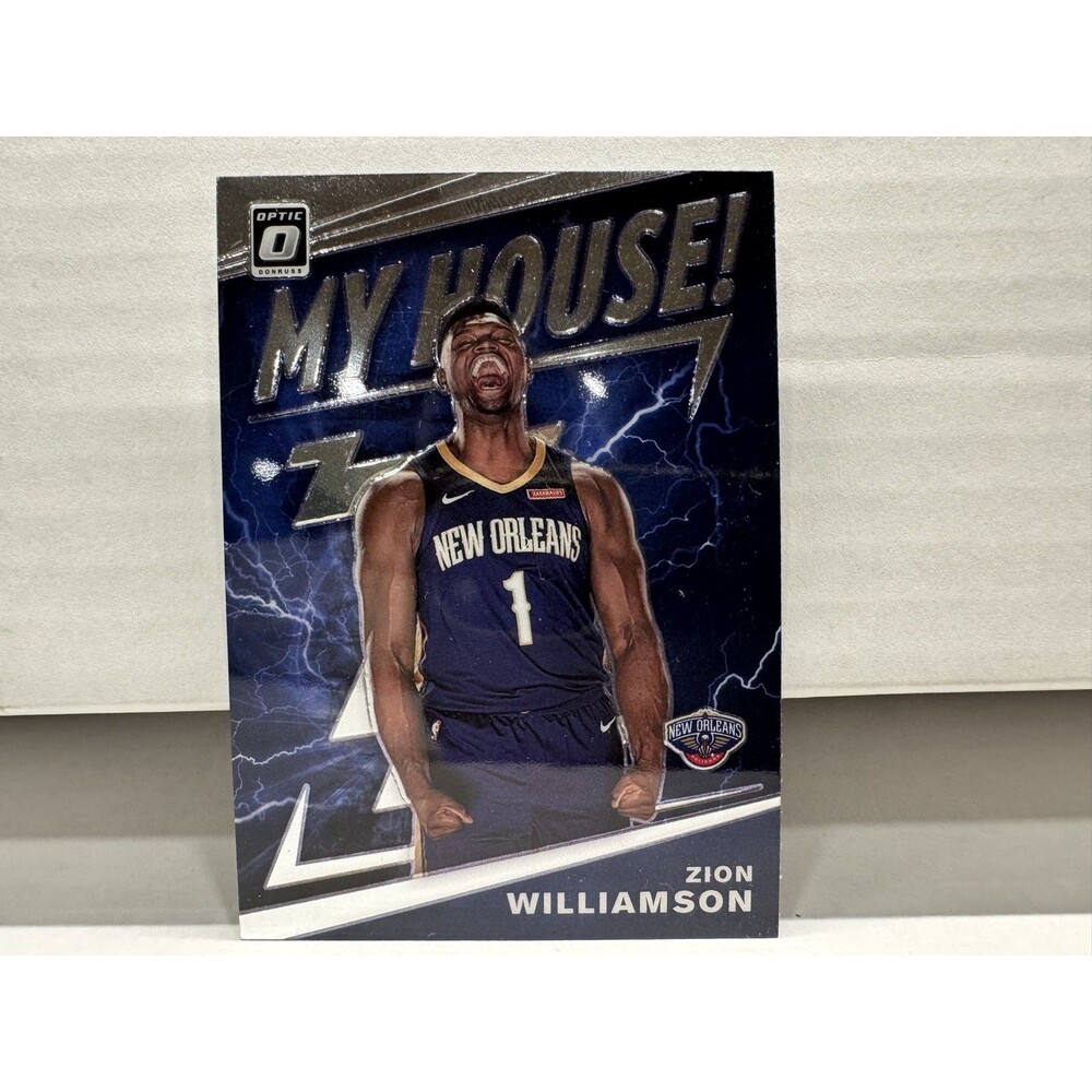 2019-20 Panini Donruss Optic - My House! Zion Williamson #15 (RC)